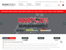 Tablet Screenshot of amakmeble.pl